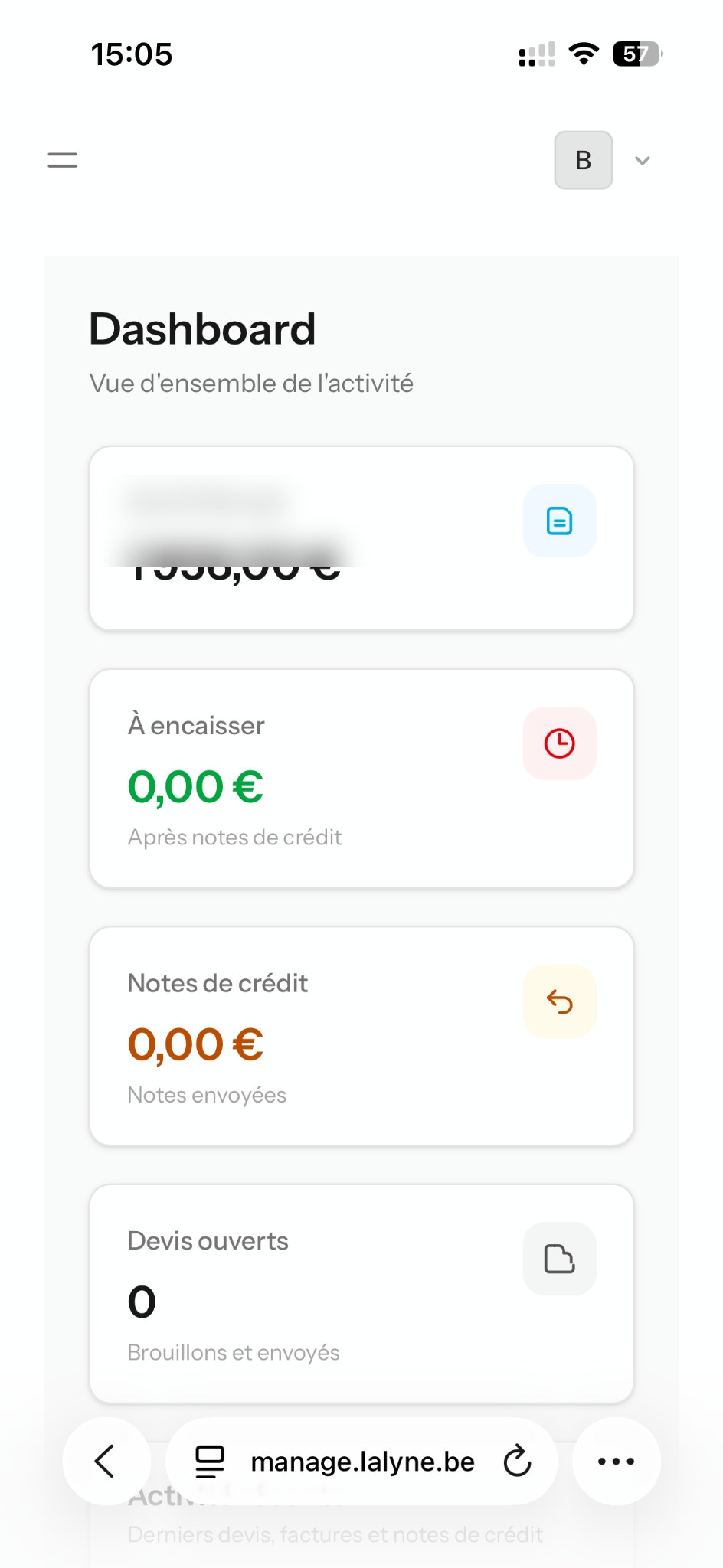 Version mobile de lalyne-manage